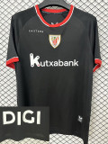26/27 Bilbao Black Fans Soccer Jersey