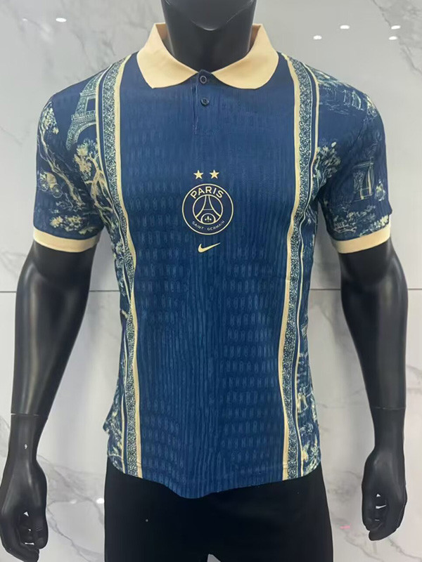 26/27 PSG Special Edition Royal Blue Player Version Soccer Jersey(With Two stars)\(前带二星)