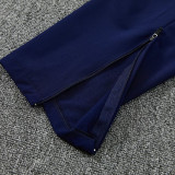 26/27 France Royal Blue Hooded Windbreaker Tracksuit