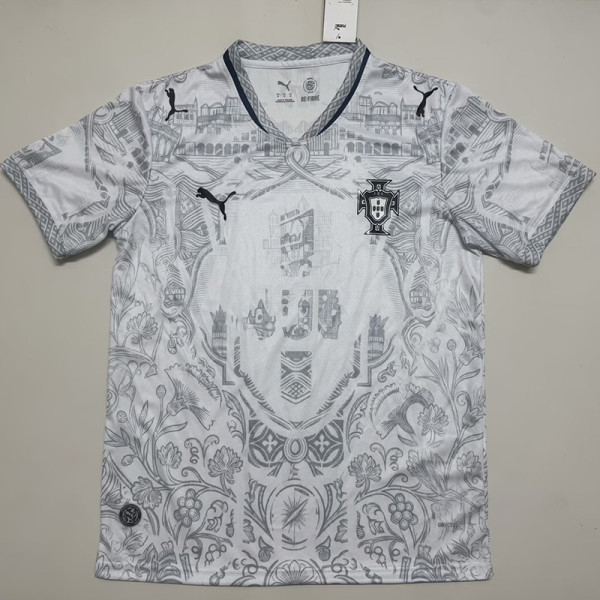 26/27 Portugal Special Edition Grey Fans Soccer Jersey