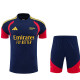26/27 ARS Royal Blue& Blue Shorts Training Shorts Suit(胸前带广告)