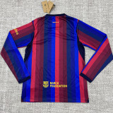 26/27 BAR Home Long Sleeve Fans Soccer Jersey
