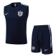 26/27 England Royal Blue Tank top and shorts suit#D26042
