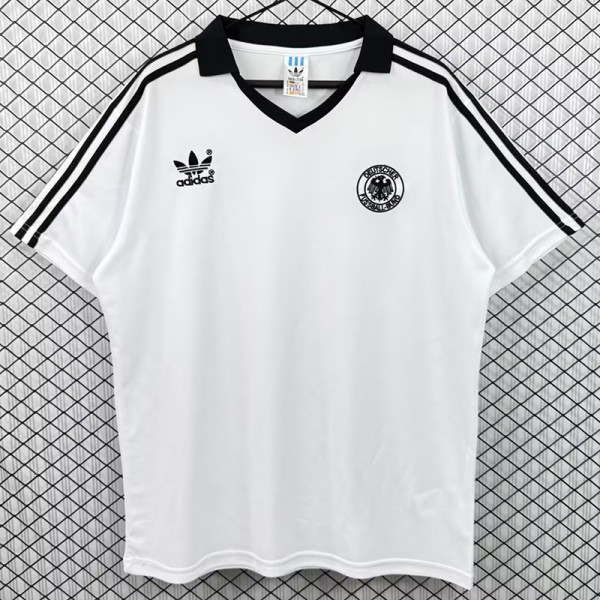 1982 Germany Home Retro Soccer Jersey