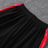 26/27 Brazil Black Tank top and shorts suit#D26028(红色衣边)