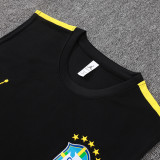 26/27 Brazil Black Tank top and shorts suit#D26029