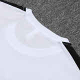 26/27 PSG White(Black sponsor) Training Short Suit#J26026(黑色广告)