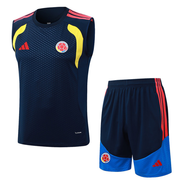 26/27Colombia Royal Blue Tank top and shorts suit#D26022
