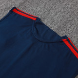 26/27 Bayern Royal Blue Tank top and shorts suit# D26041