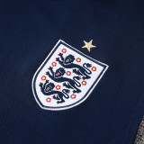26/27 England Royal Blue Tank top and shorts suit#D26042