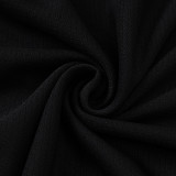 26/27 Netherlands Black Tank top and shorts suit#D26038