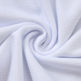 26/27 PSG White Tank top and shorts suit#D26039