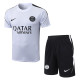 26/27 PSG White(Black sponsor) Training Short Suit#J26026(黑色广告)