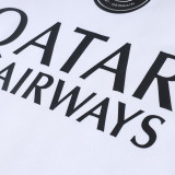 26/27 PSG Jordan White Training Short Suit #J26025(乔丹版黑色广告)