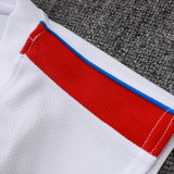 26/27 PSG White Tank top and shorts suit#D26039