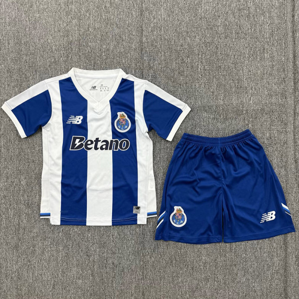 26/27 Porto Home Kids Soccer Jersey