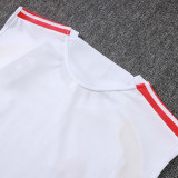 26/27Colombia White Tank top and shorts suit#D26023