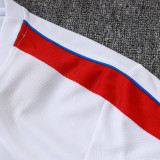 26/27 PSG White Training Short Suit#J26034(胸前红广告）