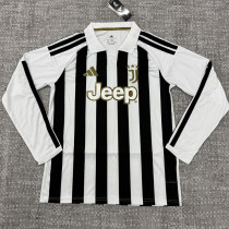 26/27 JUV Home Long Sleeve Fans Soccer Jersey