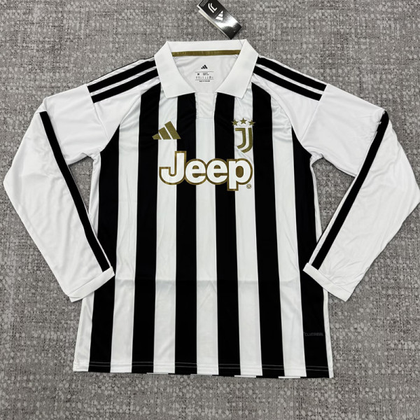 26/27 JUV Home Long Sleeve Fans Soccer Jersey