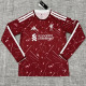 26/27 LIV Home Long Sleeve Fans Soccer Jersey