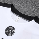 26/27 PSG Jordan White Training Short Suit #J26025(乔丹版黑色广告)