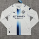 26/27 Man City Away Long Sleeve Fans Soccer Jersey