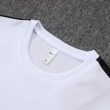 26/27 PSG White(Black sponsor) Training Short Suit#J26026(黑色广告)