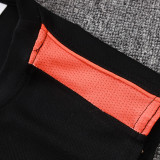 26/27 Netherlands Black Tank top and shorts suit#D26038