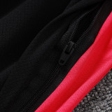 26/27 Brazil Black Tank top and shorts suit#D26028(红色衣边)
