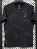 26/27 Black On Leisure quick drying Men's T-shirt Top#A332