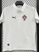 26/27 Portugal White Leisure quick drying Men's Polo-shirt Top#PL6617