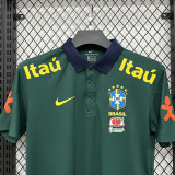 26/27 Brazil Green Leisure quick drying Men's Polo-shirt Top#PL7701