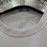 26/27 Spain White Pure Cotton Men's T-shirt#T293