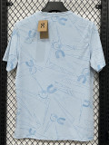 26/27 Sky Blue On Leisure quick drying Men's T-shirt Top#A332