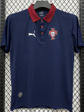 26/27 Portugal Royal Blue Leisure quick drying Men's Polo-shirt Top#PL7702