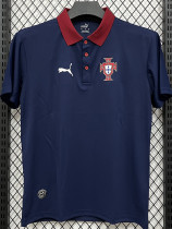 26/27 Portugal Royal Blue Leisure quick drying Men's Polo-shirt Top#PL7702