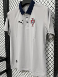 26/27 Portugal Grey Leisure quick drying Men's Polo-shirt Top#PL7702