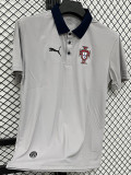 26/27 Portugal Grey Leisure quick drying Men's Polo-shirt Top#PL7702