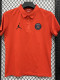 26/27 PSG Orange Leisure quick drying Men's Polo-shirt Top#PL6618