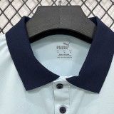 26/27 Portugal Sky Blue Leisure quick drying Men's Polo-shirt Top#PL7702