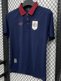 26/27 Spain Royal Blue Leisure quick drying Men's Polo-shirt Top#PL7704