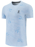 26/27 Sky Blue On Leisure quick drying Men's T-shirt Top#A332