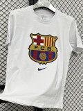 26/27 BAR White Pure Cotton Men's T-shirt#T312(大标)