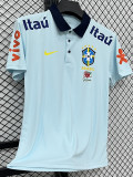 26/27 Brazil Sky Blue Leisure quick drying Men's Polo-shirt Top#PL7701