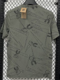 26/27 Olive Green On Leisure quick drying Men's T-shirt Top#A332