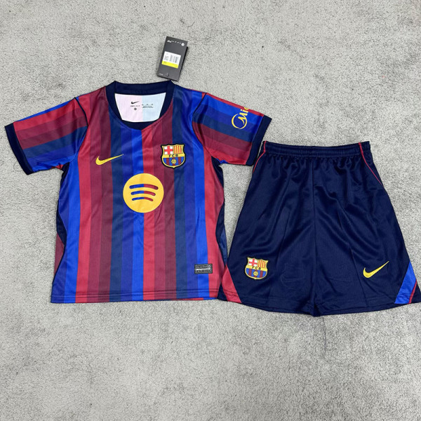 26/27 BAR Home Kids Soccer Jersey