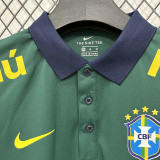 26/27 Brazil Green Leisure quick drying Men's Polo-shirt Top#PL7701