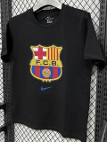 26/27 BAR Black Pure Cotton Men's T-shirt#T312(大标)