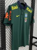 26/27 Brazil Green Leisure quick drying Men's Polo-shirt Top#PL7701